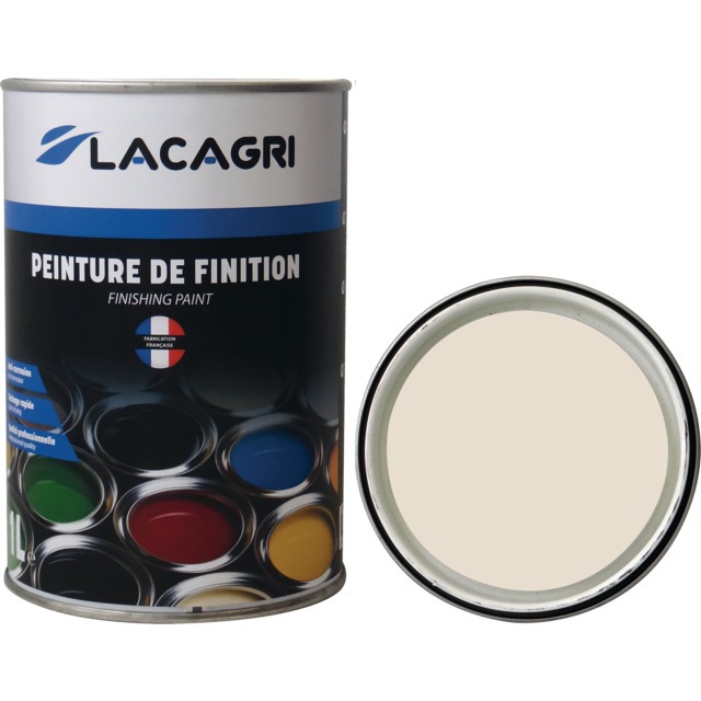 Peinture de Finition Blanc Creme POT 1L Lacagri référence fournisseur 1676553